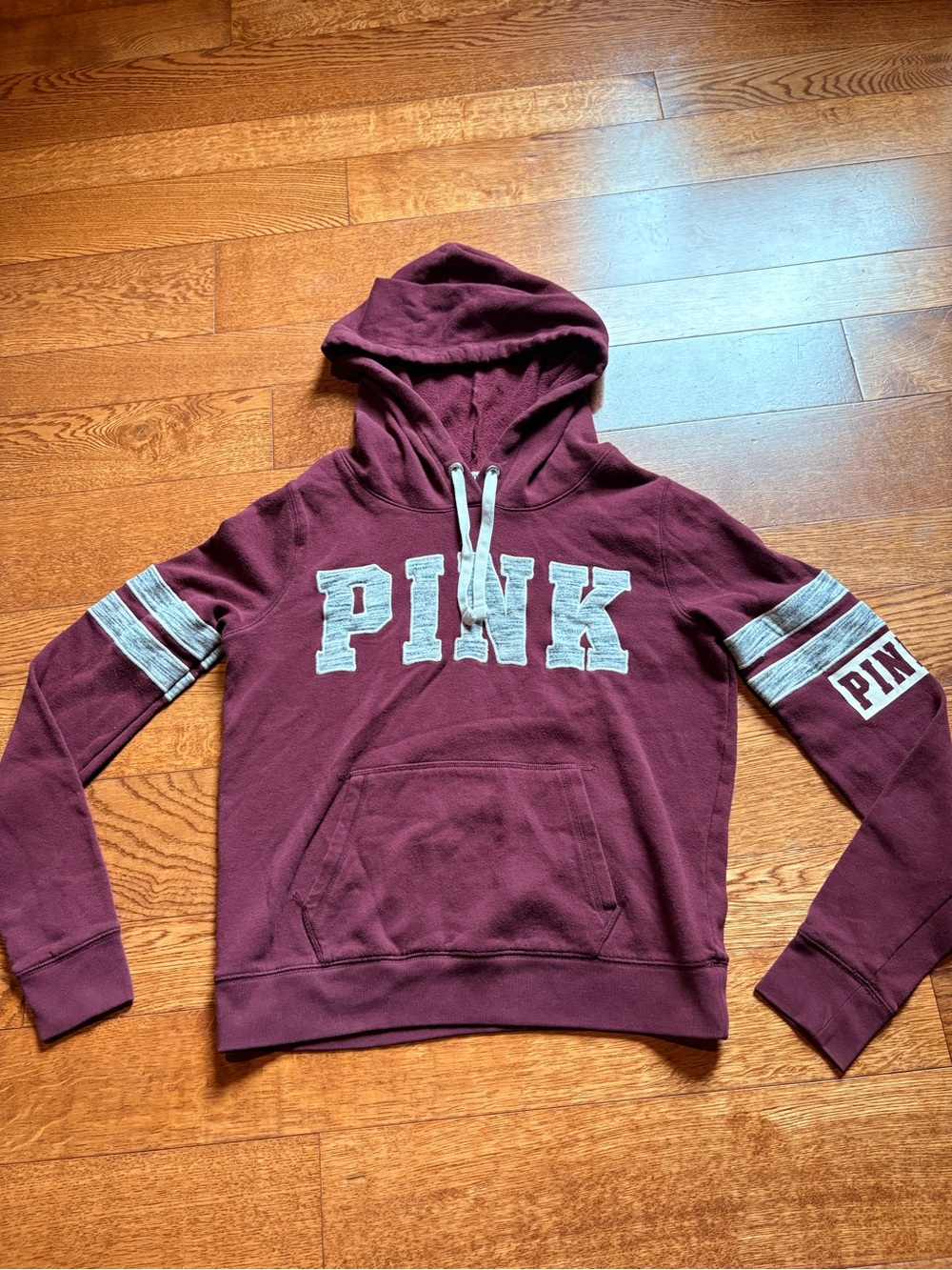 PINK Victoria's Secret Maroon Hoodie